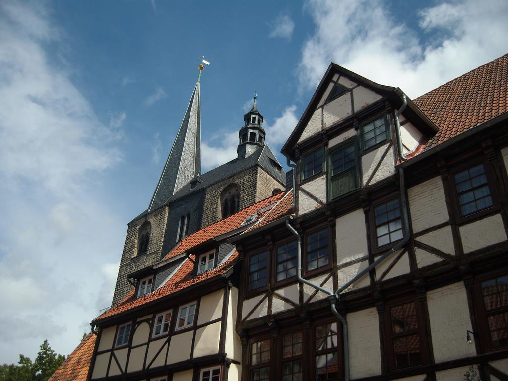 Ferienwohnungen Marktstrasse 15 Quedlinburg Exterior foto